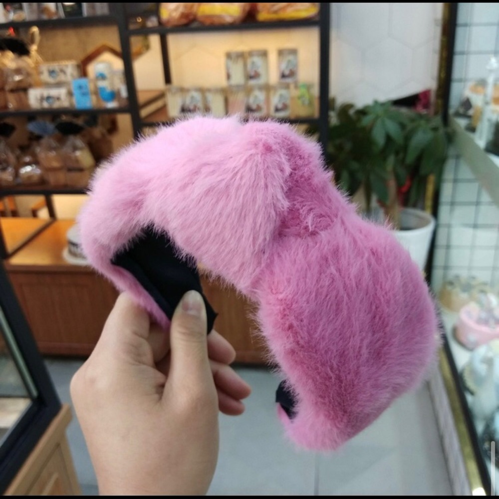 Super soft Rabbit Hair Headbands - Picture 2 of 5